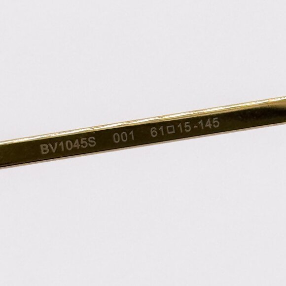 NEW BOTTEGA VENETA BV1045S 001 WOMEN GREY/GOLD SUNGLASSES BOTTEGA VENETA - Picture 11 of 13